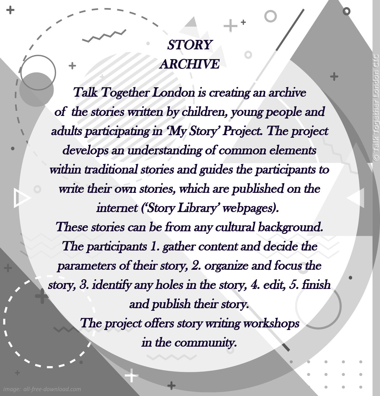 TTLCIC offers a free story archive.